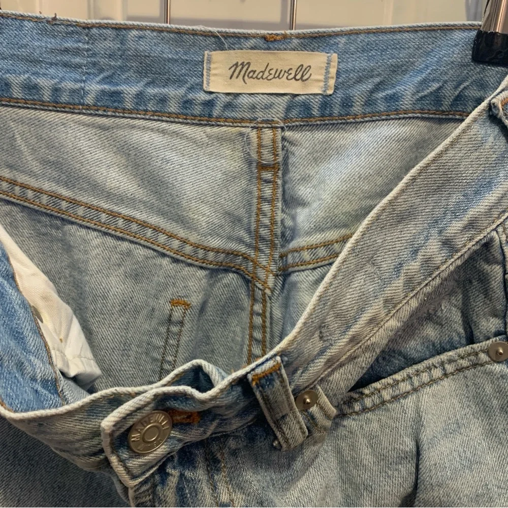 Madewell The Perfect Summer Jean Light Blue Wash Jeans Relaxed Fit 26 $115.00 - Picture 4 of 10